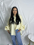 Chemise rayé jaune